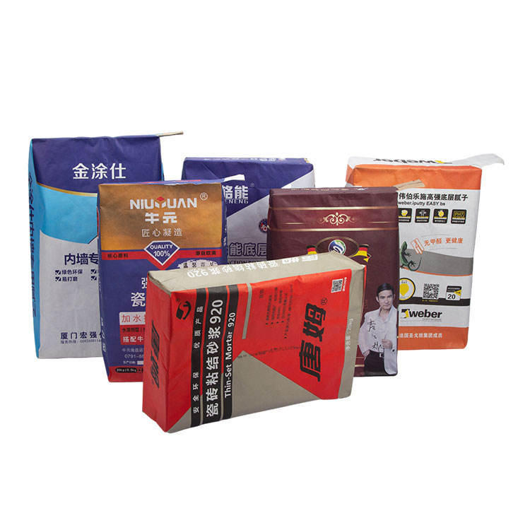 Línea de producción de sacos de papel Kraft multicapa para bolsas de cemento/mortero