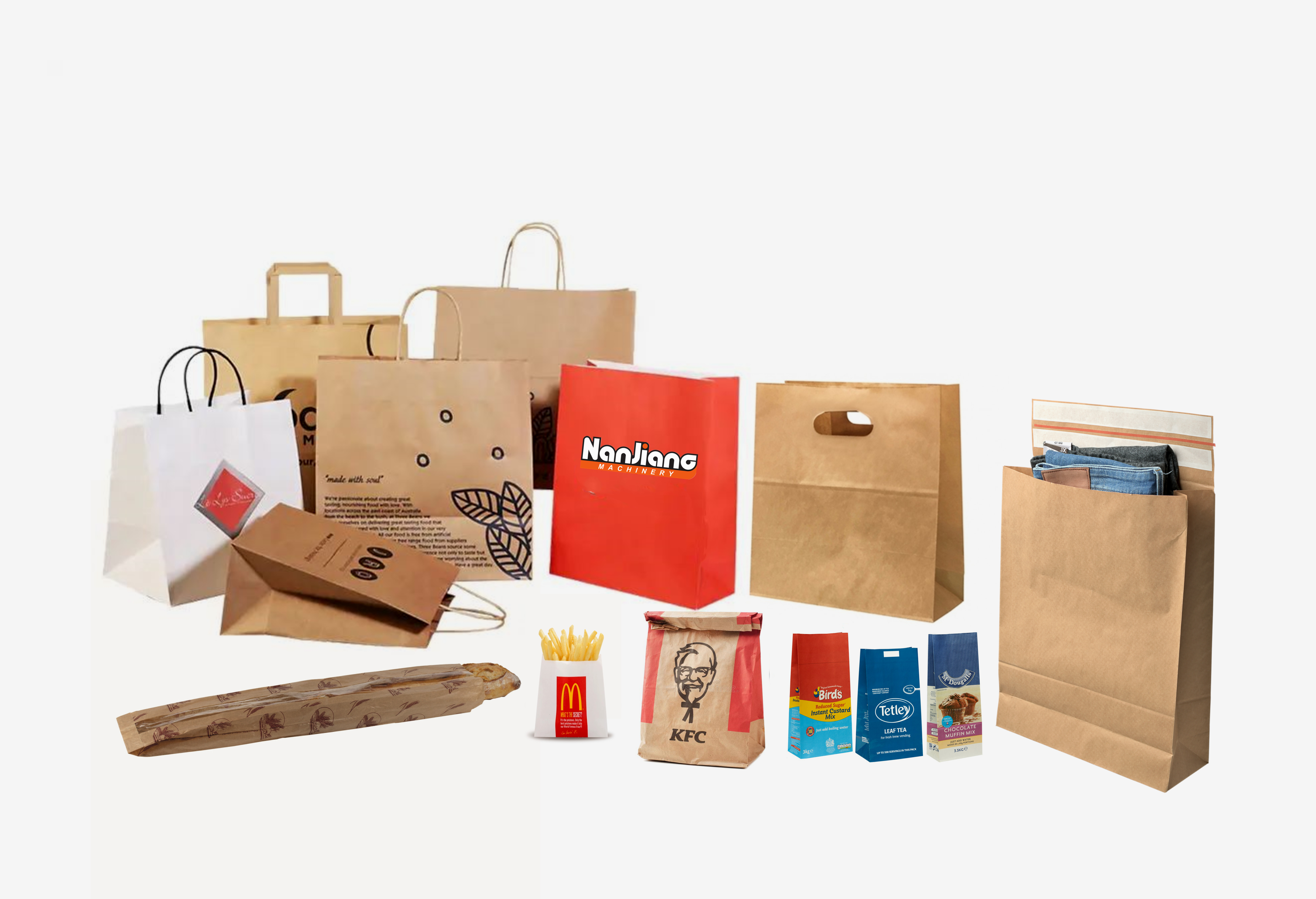 Compras sustentables: máquinas de bolsas de papel e impacto ambiental