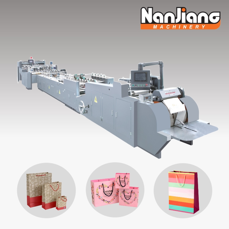 Máquina para fabricar bolsas de papel con alimentación de hojas HD-430A